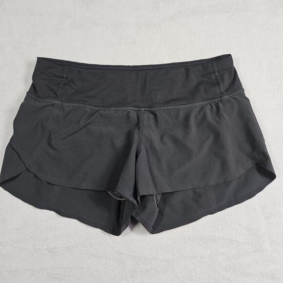 Lululemon Pants - Lululemon Speed Up Shorts Womens 4 Black Athleisure Gym Performance Stretch